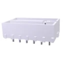 TE Connectivity Commercial MATE-N-LOK Series Straight Through Hole PCB Socket, 16-Contact, 2 Row, 4.95 mm Pitch 350214-1