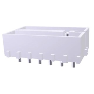 TE Connectivity Commercial MATE-N-LOK Series Straight Through Hole PCB Socket, 16-Contact, 2 Row, 4.95 mm Pitch 350214-1