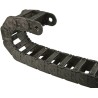 Igus 2600 Series Cable Trunking Black, Width 81mm x Depth 50mm x Length 1m, Minimum Bend Radius 75mm, Igumid GLW W81mm