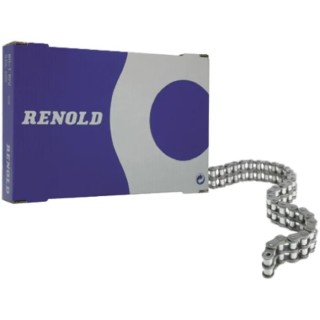 Renold 50-2 Steel Roller Chain, Length 3 m, Pitch 15.88 mm, Pin Length 38.4 mm, ANSI Standard 50A2