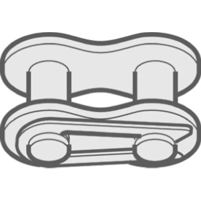 Renold Roller Chain Link Roller Chain with Riveted Pin European BS ANSI ISO 606 Standard 06B1S26