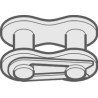 Renold Roller Chain Link Roller Chain with Riveted Pin European BS ANSI ISO 606 Standard 06B1S26