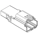 Molex H-DAC 64 Male Connector Housing 2.54 mm Pitch 3 Way 1 Row Straight 31067-1070