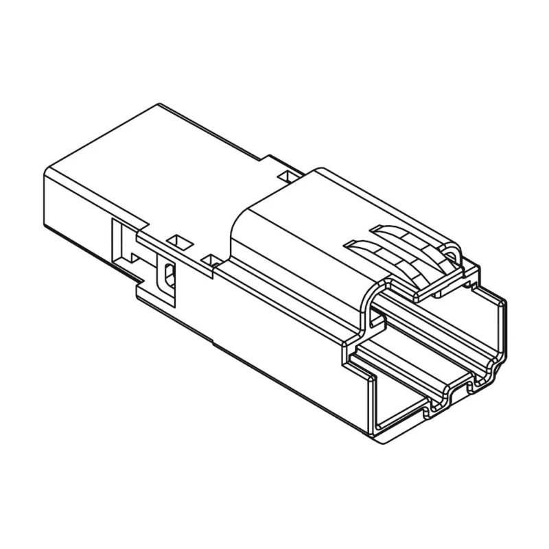Molex H-DAC 64 Male Connector Housing 2.54 mm Pitch 3 Way 1 Row Straight 31067-1070