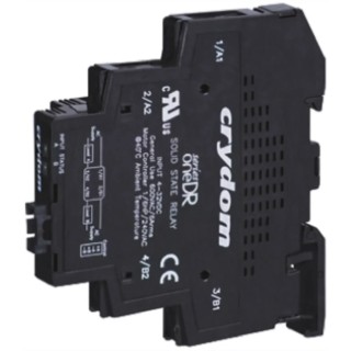 Sensata / Crydom One DR Dual Solid State Interface Relay 32V DC Control, DIN Rail Mounting DRD24D06