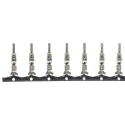 Molex 35745 Series Male Crimp Terminal, 18 AWG Min Crimp, 14 AWG Max, Brass Tin-Plated 15A 120°C 35745-0210