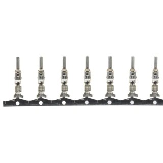 Molex 35745 Series Male Crimp Terminal, 18 AWG Min Crimp, 14 AWG Max, Brass Tin-Plated 15A 120°C 35745-0210