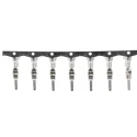 Molex 35745 Series Male Crimp Terminal, 18 AWG Min Crimp, 14 AWG Max, Brass Tin-Plated 15A 120°C 35745-0210
