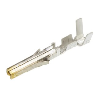 Molex 5556 Series Female Crimp Terminal, 9A Current, Gold Plated Phosphor Bronze Contact, 24 AWG Min, 18 AWG Max 39-00-0181