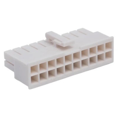 Molex Mini-Fit Jr Female Connector Housing 20 Contacts 4.2 mm Pitch 2 Row Straight 39-01-2205