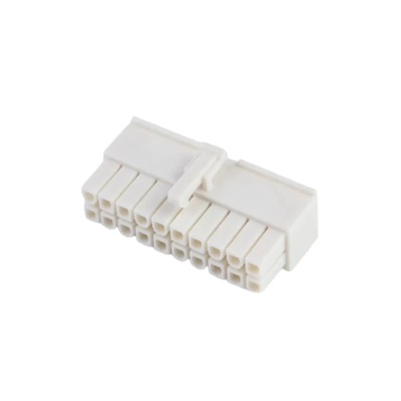 Molex Mini-Fit Jr Female Connector Housing 20 Contacts 4.2 mm Pitch 2 Row Straight 39-01-2205