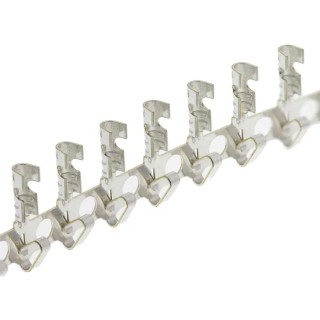 Molex 2759 Series Female Crimp Terminal for 22-28 AWG Wire, Brass Tin-Plated Contact, 9.7mm Length 39-00-0372