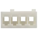 Molex KK 254 Female Connector Housing 4 Contacts 2.54 mm Pitch Straight Cable Mount 47054-1000