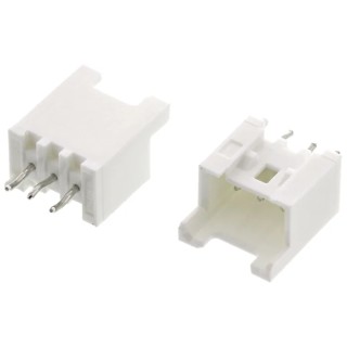 Molex Mini-Lock Series Straight Through Hole PCB Header 3 Contacts 2.5 mm Pitch 1 Row Shrouded 53375-0310