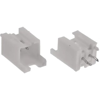 Molex Mini-Lock Series Straight Through Hole PCB Header 2 Contact 2.5 mm Pitch 1 Row Shrouded 53375-0210