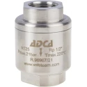 RS PRO Stainless Steel Threaded Single Non Return Valve 1/2 in BSP, 25 bar, 220°C Operating Temperature 720-9279