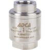 RS PRO Stainless Steel Threaded Single Non Return Valve 1/2 in BSP, 25 bar, 220°C Operating Temperature 720-9279