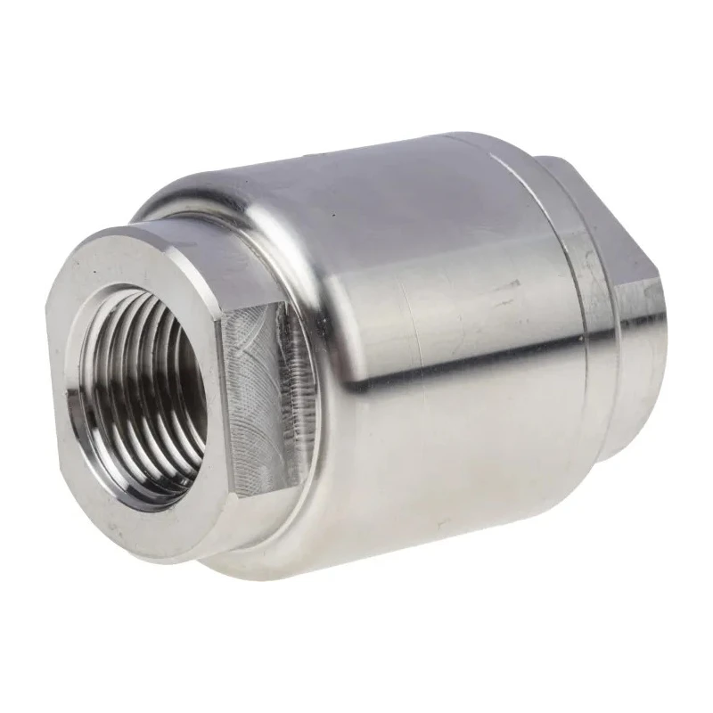 RS PRO Stainless Steel Threaded Single Non Return Valve 1/2 in BSP, 25 bar, 220°C Operating Temperature 720-9279