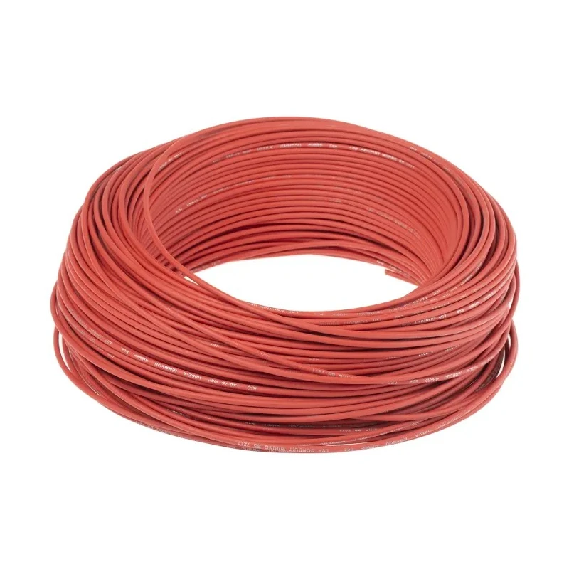 Lapp H05Z-K Series Red 0.75 mm² Low Smoke Zero Halogen (LSZH) Cross Linked Insulation Hook Up Wire, 100 m, 300/500V 4725042