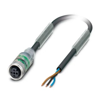 Phoenix Contact Sensor Actuator Cable Female 3 way M12 to 3 way Straight Socket M12, 10 m 24V 1694790