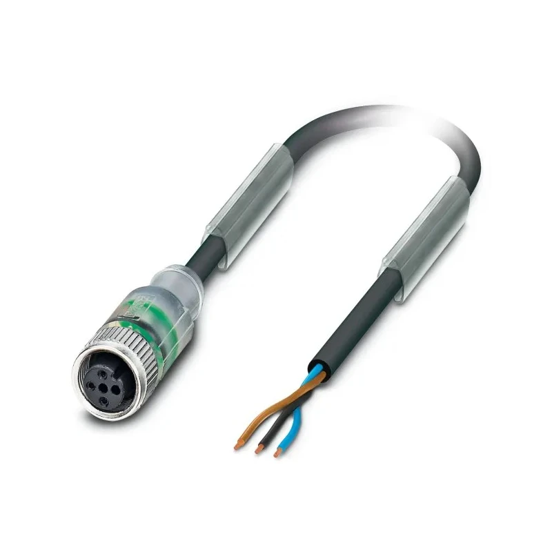 Phoenix Contact Sensor Actuator Cable Female 3 way M12 to 3 way Straight Socket M12, 10 m 24V 1694790