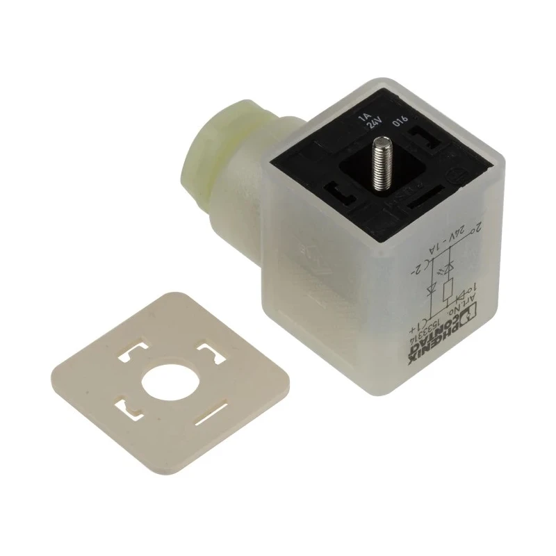 Phoenix Contact SACC Series Solenoid Valve Connector Female, 24V, 1A, Screw Connection 1533314