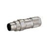 Phoenix Contact Circular Connector Cable Mount, 17 Contacts, Male Plug, M12, IP67, Quick Connect, Zinc Housing, SACC 1559602
