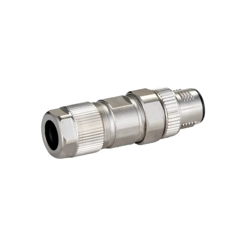 Phoenix Contact Circular Connector Cable Mount, 17 Contacts, Male Plug, M12, IP67, Quick Connect, Zinc Housing, SACC 1559602