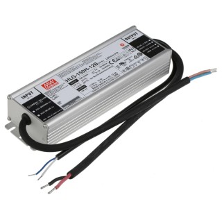 MEAN WELL IP67 1 Output LED Driver 12V 150W 12.5A Potentiometer Dimming 