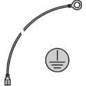 nVent SCHROFF Earthing Kit CU Wire 1.5 mm² PVC Covered Green/Yellow, RatiopacPRO 24571380