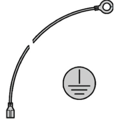 nVent SCHROFF Earthing Kit CU Wire 1.5 mm² PVC Covered Green/Yellow, RatiopacPRO 24571380