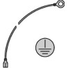 nVent SCHROFF Earthing Kit CU Wire 1.5 mm² PVC Covered Green/Yellow, RatiopacPRO 24571380
