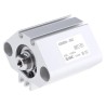 SMC Pneumatic Compact Cylinder 20mm Bore, 10mm Stroke, Double Acting, Aluminium Alloy Body CDQ2B20-10DZ