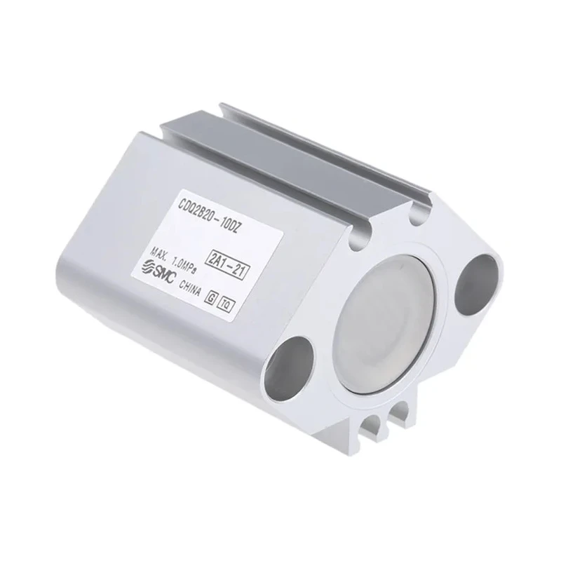SMC Pneumatic Compact Cylinder 20mm Bore, 10mm Stroke, Double Acting, Aluminium Alloy Body CDQ2B20-10DZ