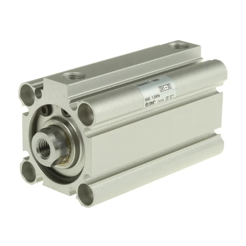 SMC Pneumatic Compact Cylinder 32mm Bore, 50mm Stroke, Double Acting, Aluminium Alloy Body, 1.5 Mpa Max CDQ2B32TF-50DZ