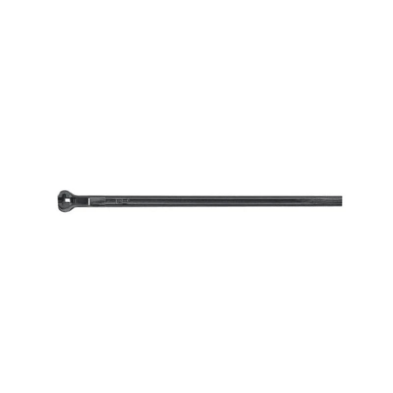 Thomas & Betts Non-Releasable Cable Tie, Nylon 12, 762 mm Length x 7.6 mm Width, Black, UV Resistant, UL 94 V-2 TYC529MXR