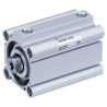 SMC Pneumatic Compact Cylinder 63mm Bore, 20mm Stroke, Aluminium Alloy Body, Double Acting CDQ2B63TF-20DZ
