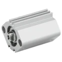 SMC Pneumatic Compact Cylinder 20mm Bore, 10mm Stroke, Single Acting, Aluminium Alloy Body, Metric Thread CDQ2B20-10TZ