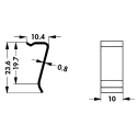 Fischer Elektronik Heatsink Retaining Spring for TO-247, LAM Heatsink, TO-220, TO-248, TO-218, TO-3P, SK THFU 4