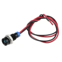 RS PRO Blue Panel Mount Indicator 2V dc 20mA Lead Wire Termination IP67 Recessed 722-7738