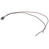RS PRO Panel Mount Indicator Green, Red LED, 24V dc, 20mA, Lead Wire Termination, IP67, Prominent Bezel 722-7811
