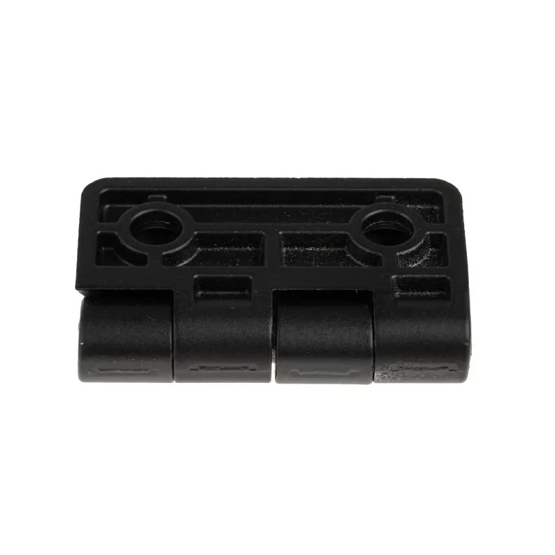 Southco Zinc Material Butt Hinge 50mm x 50mm x 11mm Free Swinging Bright Chrome Plated Black Powder Coated 721-0746