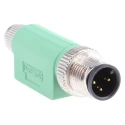 Phoenix Contact Straight Circular Connector Adapter 3 M12 Male to 3 M8 Female 4A Current IP65/IP67 SAC Series 60V 1519752