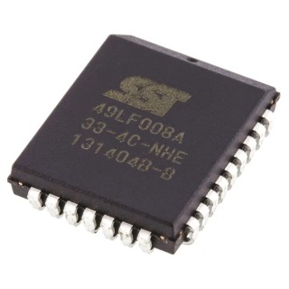 Microchip Split Gate 8MB Parallel Flash Memory 32-Pin PLCC SST49LF008A-33-4C-NHE