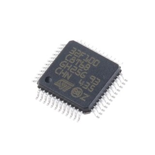 STMicroelectronics 32 bit ARM Cortex M3 Microcontroller STM32F100C8T6B 24 MHz 64kB FLASH 48-Pin LQFP