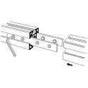 FlexLink M5 Connecting Strip Steel Fixing and Connection Element Strut Profile 22 mm Groove Size 5.5 mm Length 3m XDFC 9X40