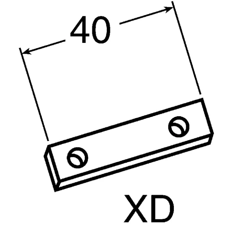 FlexLink M5 Connecting Strip Steel Fixing and Connection Element Strut Profile 22 mm Groove Size 5.5 mm Length 3m XDFC 9X40