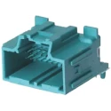 Molex Stac64 Automotive Connector Male Green Through Hole 20 Way Crimp Termination 34691-0203