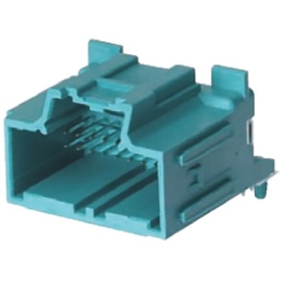Molex Stac64 Automotive Connector Male Green Through Hole 20 Way Crimp Termination 34691-0203