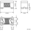 Murata 0805 Shielded Surface Mount Common Mode Choke 330mA DC Current DLW21S